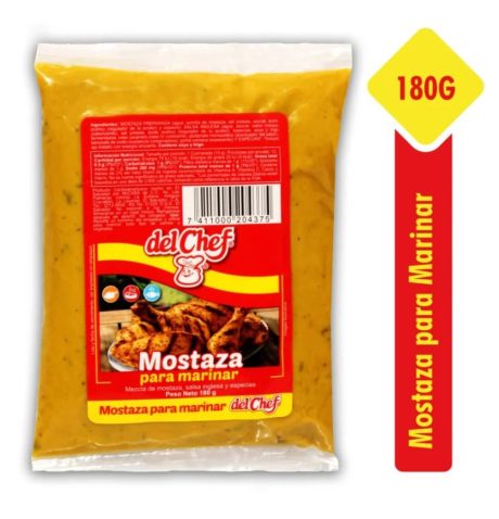 Mostaza Del Chef Para Marinar 180 g