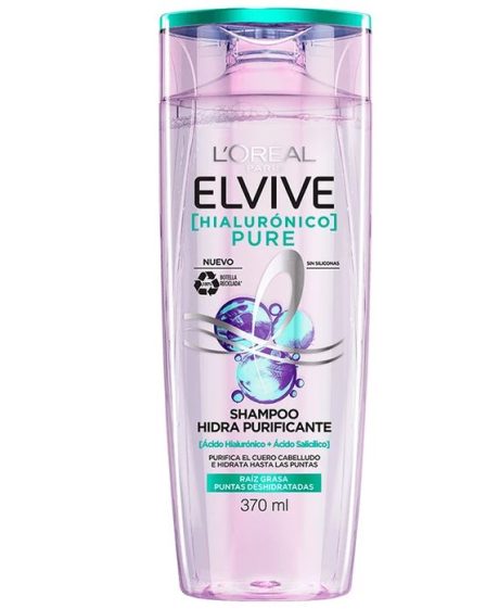 Shampoo L'Oreal Elvive Pure 370 ml