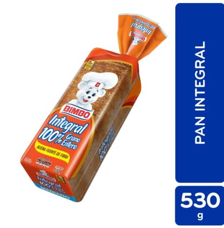 Pan Bimbo Integral 530g