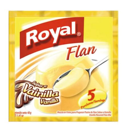 Royal Flan de vainilla 40gr
