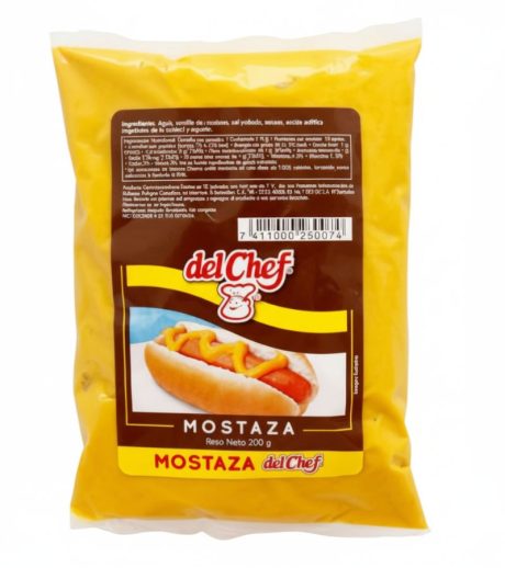 Mostaza del Chef 180g