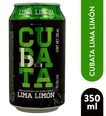 Cerveza Cubata Lima Limón 350 ml